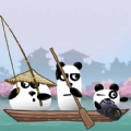 三只熊猫在日本