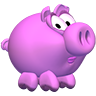 粉色小猪