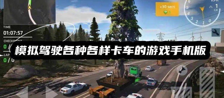 模拟驾驶各种各样卡车的游戏手机版